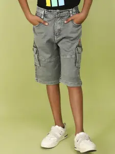 V-Mart Boys Mid-Rise Cargo Shorts