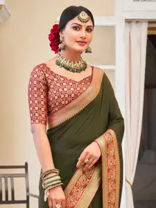 Saree mall Silk Blend Sarees
