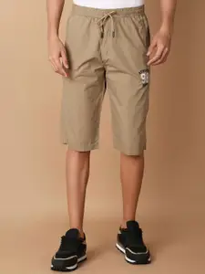 V-Mart Men Printed Regular Fit Mid-Rise Cotton Cargo Shorts