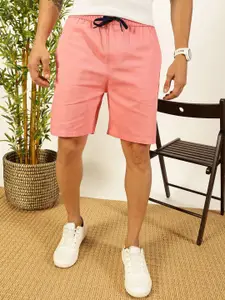 Thomas Scott Men Pure Cotton Mid-Rise Boxer Shorts