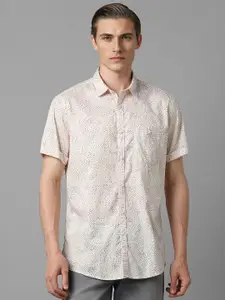 Louis Philippe Jeans Men Slim Fit Opaque Printed Casual Shirt