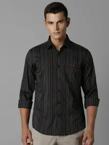 Louis Philippe Sport Men Slim Fit Opaque Striped Casual Shirt