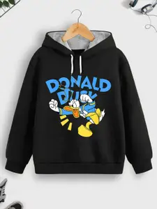 YK Disney Boys Printed Hooded Sweatshirt