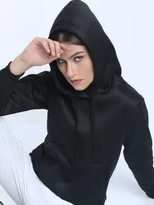 Tokyo Talkies Women Hooded Sweatshirt