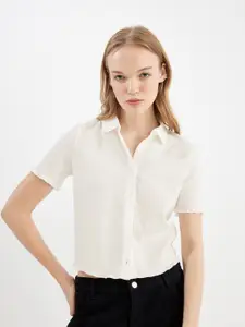 DeFacto Women Opaque Casual Shirt