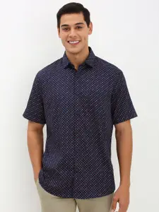 Allen Solly Men Slim Fit Opaque Printed Casual Shirt
