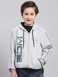 Monte Carlo Boys Printed Hooded Sweatshirt