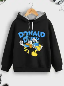 YK Disney Boys Printed Hooded Sweatshirt