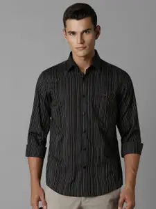 Louis Philippe Sport Men Slim Fit Opaque Striped Casual Shirt