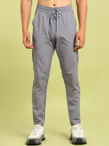 Technosport Men Relaxed Straight Leg Slim Fit Elasto Plus Cargo Track Pants
