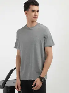 Calvin Klein Jeans Men Solid Round Neck Cotton T-shirt