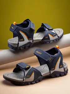 ASIAN Men Textured Sports Sandals