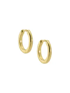 Ted Baker Crisele Logo Gold-Plated Hoop Earrings