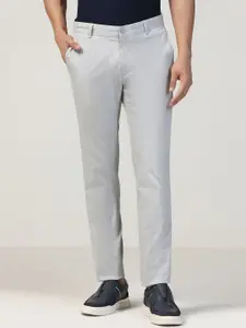 Blackberrys Men Mid-Rise Slim Fit Trousers