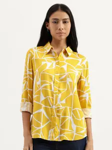 United Colors of Benetton Women Opaque Printed Casual Shirt