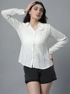 Chemistry Women Classic Opaque Casual Shirt