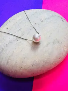 Arte Jewels 925 Sterling Silver Beaded Pendants With Chains