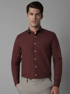 Louis Philippe Men Slim Fit Opaque Formal Shirt