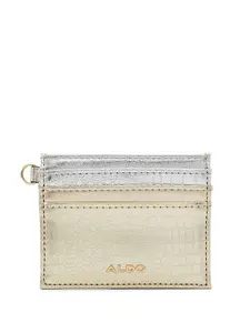 ALDO Women Textured Zip Around Wallet