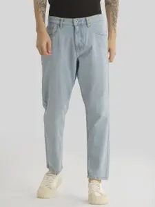 Snitch Men Loose Relaxed Fit Heavy Fadded Stretchable Jeans