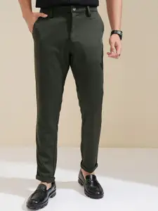 HIGHLANDER Men Slim Fit Slim Fit Chinos Trousers