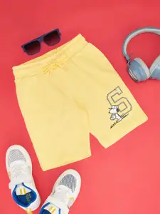 Pantaloons Junior Boys Cotton Printed Regular Fit Sports Shorts