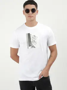 Calvin Klein Jeans Men Printed Round Neck Cotton T-shirt