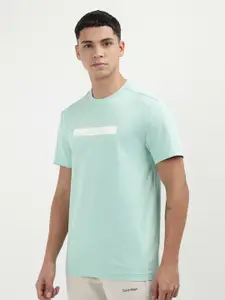 Calvin Klein Jeans Men Solid Round Neck Cotton T-shirt