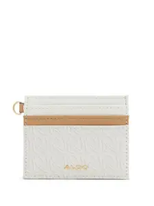 ALDO Women Geometric Textured Card Holder