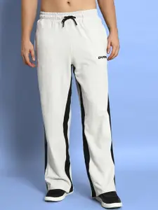 WEARDUDS Men Side Seam Relaxed-Fit Track Pants
