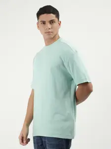 Calvin Klein Jeans Men Solid Round Neck Cotton T-shirt