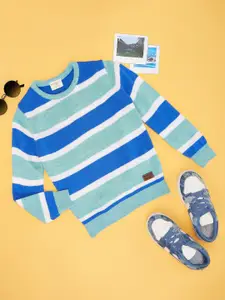 Pantaloons Junior Boys Striped Pullover