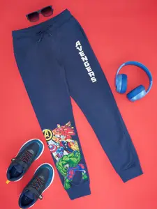 Pantaloons Junior Boys Cotton Superhero Printed Joggers