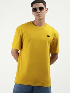 Calvin Klein Jeans Men Solid Round Neck Cotton T-shirt