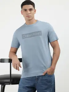 Calvin Klein Jeans Men Solid Round Neck Cotton T-shirt
