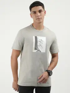 Calvin Klein Jeans Men Printed Round Neck Cotton T-shirt