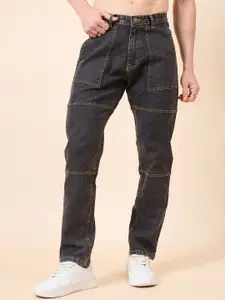 STUDIO NEXX Men Relaxed Fit Low-Rise Light Fade Stretchable Jeans