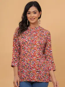 KALINI Floral Print Top