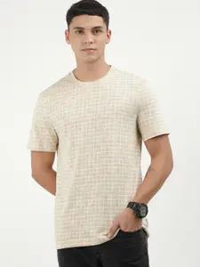 Calvin Klein Jeans Men Solid Round Neck Cotton T-shirt