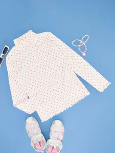 Pantaloons Junior Girls Cotton Printed Sweatshirt