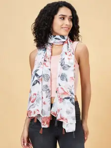 Honey by Pantaloons Women Printed Tasseled Scarf
