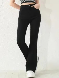 BROADSTAR Women Smart Bootcut High-Rise Stretchable Jeans