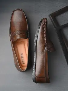 SERVER Brown Confortable & Lightweight Casual Shoes
