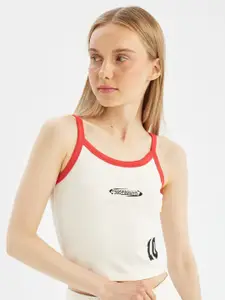 DeFacto Print Cotton Top