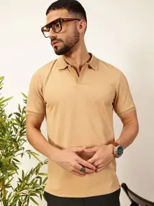 Thomas Scott Men Anti Odour Solid Polo Collar T-Shirt