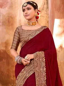 Saree mall Zari Woven Design Sarees