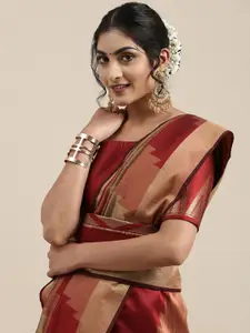 Saree mall Woven Design Zari Banarasi Sarees