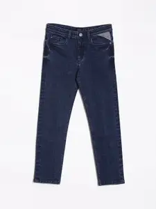 Allen Solly Junior Boys Slim Fit Mid-Rise Cotton Jeans