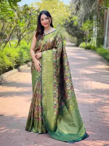 DEVATITHI  Ethnic Motifs Woven Design Saree