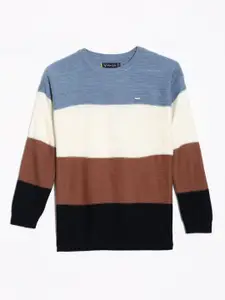Allen Solly Junior Boys Colourblocked Pullover